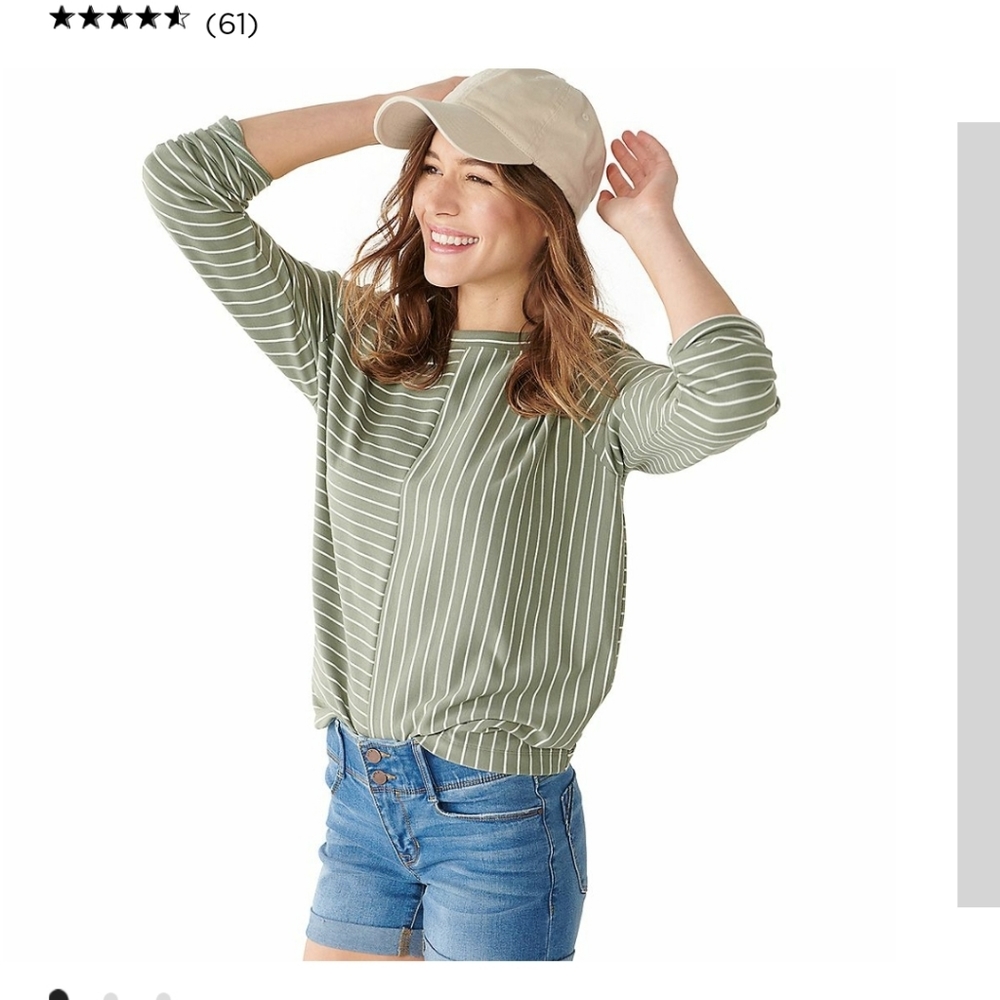 NWT Drop Shoulder Sweatshirt